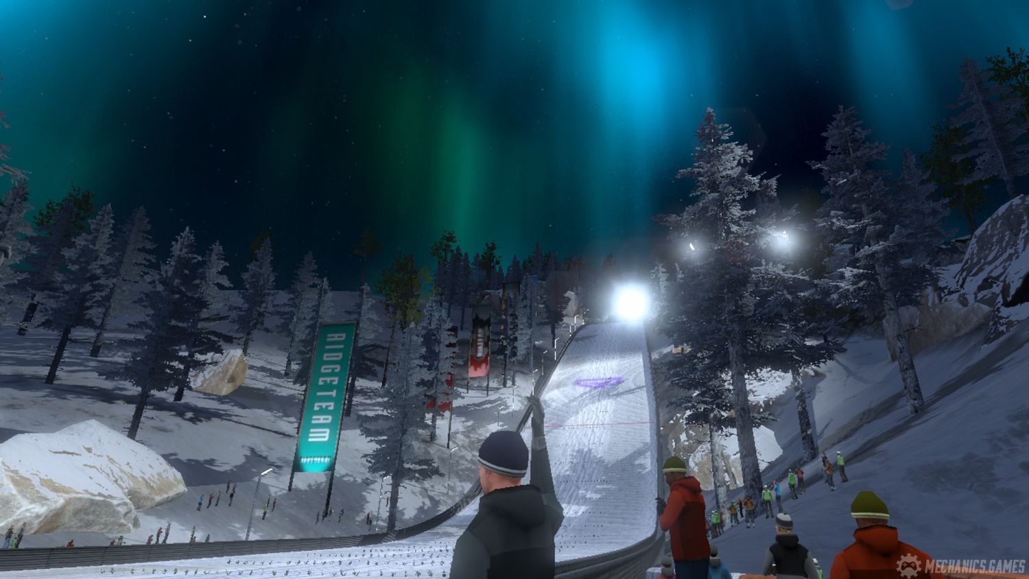 Скриншон Ski Jumping Pro VR от R.G. МЕХАНИКИ