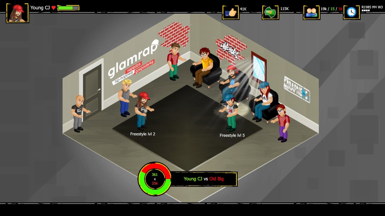 Скриншон Rap simulator от R.G. МЕХАНИКИ
