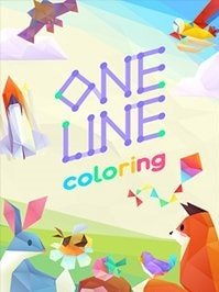 скрин One Line Coloring