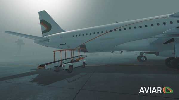 Скрин Airport Ground Handling Simulator VR от R.G. МЕХАНИКИ